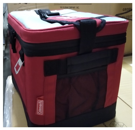 Coleman Soft Cooler Bag 24 Can Cooler Red